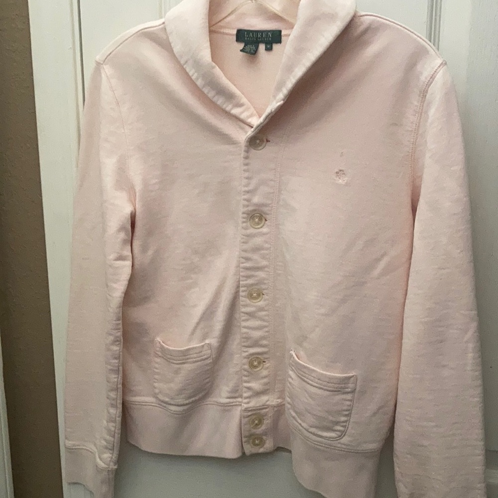 FINAL MARKDOWN Lauren Ralph Lauren French Terry Jacket medium